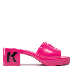

Шльопанці KARL LAGERFELD KL83001 Fuschia Rubber, Рожевий