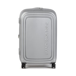 

Середня тверда валіза Mandarina Duck Logoduck + P10SZV32466 Silver, Срібний