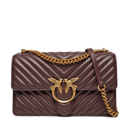 PINKO Borsetta PINKO Love One Classic Dc AI 24-25 PLTT 100941 A0GK Bordeaux