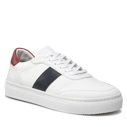 Tommy Hilfiger Сникърси Tommy Hilfiger Premium Cupsole Stripe FM0FM04284 White YBR
