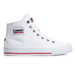 

Снікерcи Tommy Jeans, Білий