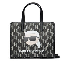 KARL LAGERFELD Kabelka KARL LAGERFELD 235W3092 A998 Black / White