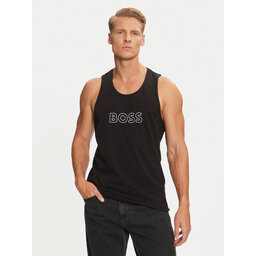 BOSS Boss Trikó 50491711 Fekete Regular Fit