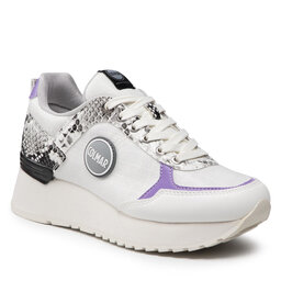 Colmar Sneakersy Colmar Travis Enigma High Outsole 116 White/Purple