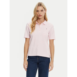 Tommy Hilfiger Tommy Hilfiger Pólóing 1985 WW0WW43224 Rózsaszín Regular Fit