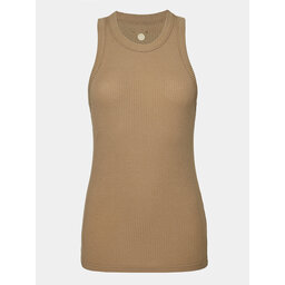 Athlecia Athlecia Top Lankae W Top EA231328 Beige Regular Fit