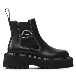 

Ботильйони KARL LAGERFELD KL45251 Black Lthr, Чорний
