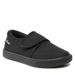 Clarks Chaussons Clarks Hopper Run 261143307 Black Fabric