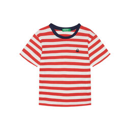 United Colors Of Benetton United Colors Of Benetton Póló 3FHXG10HR Piros Regular Fit