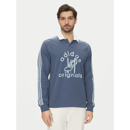 adidas adidas Pólóing Rugby JD1090 Kék Regular Fit