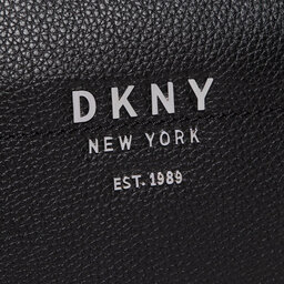 

Сумка DKNY Erin-Satchel R01DAG97 Black/Silver BSV, Чорний