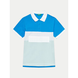 United Colors Of Benetton United Colors Of Benetton Pólóing 3088C301G Kék Regular Fit