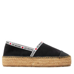 LOVE MOSCHINO Еспадрили LOVE MOSCHINO JA10553G0IIG0000 Черен