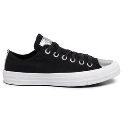 

Кеди Converse Ctas Ox 565201C Black/Black/White, Чорний