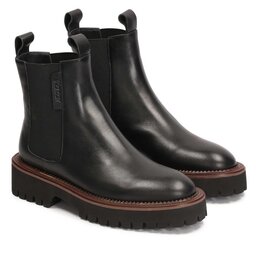 Kazar Kotníková obuv s elastickým prvkem Kazar Mecosta 83382-27-00 Czarny