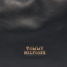 

Сумка Tommy Hilfiger Th Luxe Soft Leather Shoulder AW0AW16203 Black BDS, Чорний