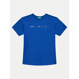 United Colors Of Benetton United Colors Of Benetton T-shirt 3I1XC10JL Blu Regular Fit