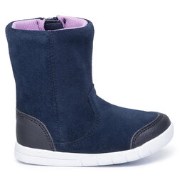 

Чоботи Clarks Emery Rise T 261439996 Navy Suede, Cиній