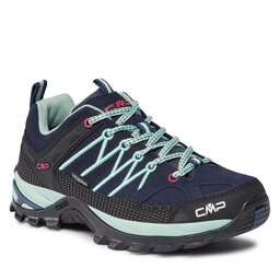 CMP Trekkingschuhe CMP Rigel Low Wmn Treking Shoe Wp 3Q13246 Blue-Acqua 62MN