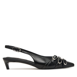 Tommy Jeans Pumps Tommy Jeans Tjw Sling Back Kitten Heels EN0EN03171 Schwarz