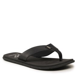 Helly Hansen Čības uz pirksta Helly Hansen Seasand Leather Sandal 11495_990 Black/Fllen Rock