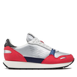 

Снікерcи Emporio Armani X3X058 XN206 Q862 Srd/Bbr/Slv/Ow/Bbl/B, Срібний