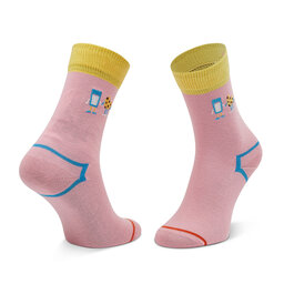 

Високі дитячі шкарпетки Happy Socks KBECM01-3000 Рожевий