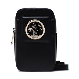 Lancel Handtasche Lancel Mini Sac Vertical A12079JDTU Black/Gold
