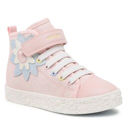 Geox Snīkeri Geox Jr Ciak Girl J3504B00954C8W0B S Lt Rose/Crystal