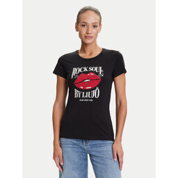Liu Jo Liu Jo Camiseta UF5265 JS923 Negro Regular Fit