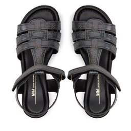 

Босоніжки Bibi Flat Form 1198012 Black, Срібний