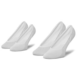 Tommy Hilfiger Set di 2 paia di pedulini da donna Tommy Hilfiger 353007001 Bianco