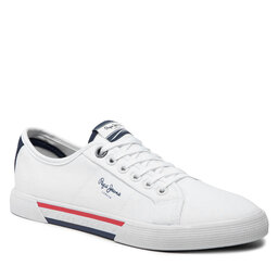 Pepe Jeans Turnschuhe Pepe Jeans Brady Men Basic PMS30816 White 800
