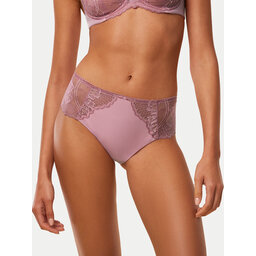 Triumph Triumph Klasične spodnje hlačke z visokim pasom Wild Peony Florale 10209626 Roza