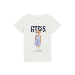 Guess Guess Футболка J6GI04 K6YW4 Білий Regular Fit