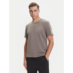 BOSS BOSS Camiseta Mix&Match 50515312 Marrón Regular Fit