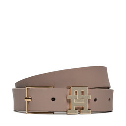 Tommy Hilfiger Damengürtel Tommy Hilfiger Th Monogram 2.5 AW0AW15763 Grau