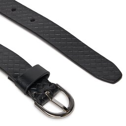 

Жіночий ремінь Calvin Klein Calvin Mini Quilt Rnd Buckle 2.0 K60K611921 BEH, Чорний