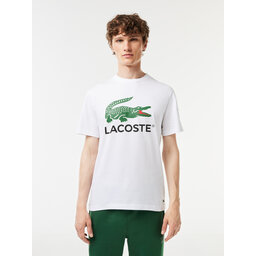 Lacoste Lacoste T-Shirt TH1285 Weiß Regular Fit