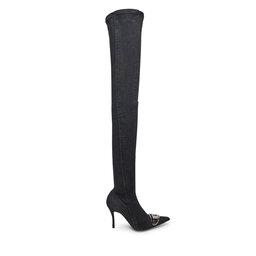 Diesel Cizme lungi muschetar Diesel D-Venus Tbt D Y03316P6901 T8013 Negru