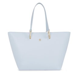 Tommy Hilfiger Sac à main Tommy Hilfiger Th Refined Tote AW0AW16112 Breezy Blue C1O