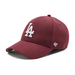 47 Brand Kšiltovka 47 Brand Los Angeles Dodgers B-MVP12WBV-KMA Dark Maroon