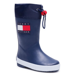 Tommy Hilfiger Gummistövlar Tommy Hilfiger Rain Boot T3X6-30766-0047 M Blue 800