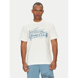 Lacoste Lacoste Marškinėliai TH0284 Écru Classic Fit