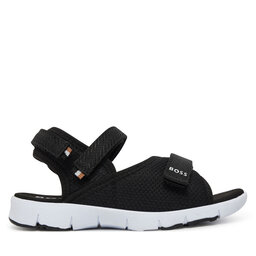 BOSS Sandały BOSS J51654 M Czarny