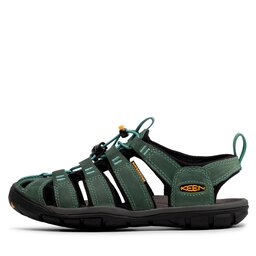 

Босоніжки Keen Clearwather Cnx Leather 1014371 Mineral Blue/Yellow, Зелений
