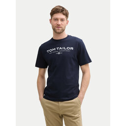 Tom Tailor Tom Tailor Marškinėliai 1045773 Tamsiai mėlyna Regular Fit
