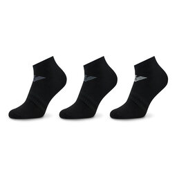 Emporio Armani Set de 3 perechi de șosete medii pentru bărbați Emporio Armani 300048 3R234 73320 Nero