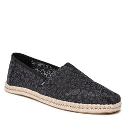 Toms Espadrillos Toms Alpargata Rope 10019904 Black