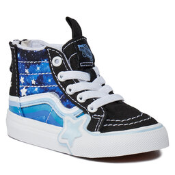 Vans Laisvalaikio batai Vans Sk8-Hi Zip Rainbow Star VN000BVNY611 Black/Blue